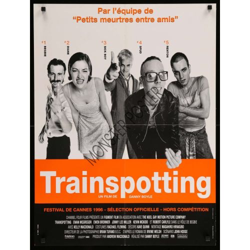 Trainspotting Movie Poster Trainspotting Movie Poster
