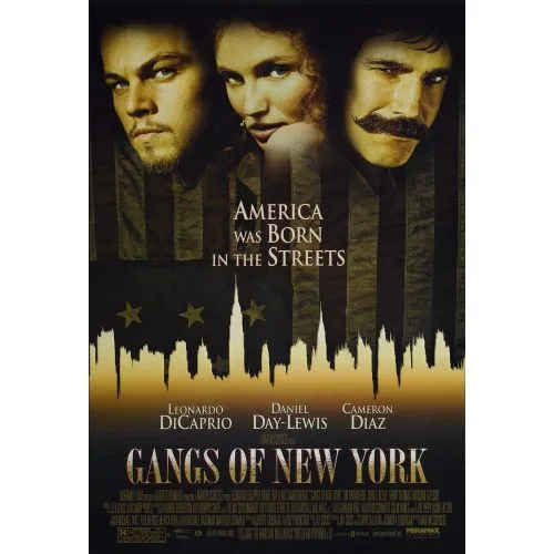 Gangs Of New Movie Poster Movie Poster Gangs Of New Movie Poster The Gangs of New movie poster visually summarizes the essence of this intriguing action-thriller. The