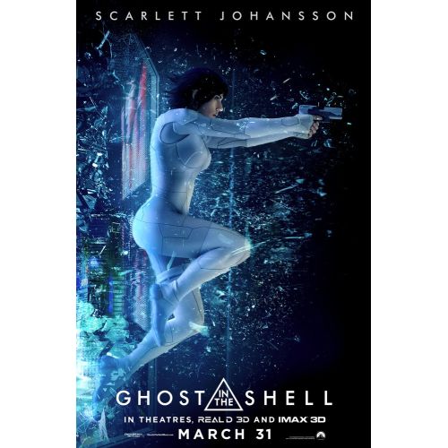 Kabuktaki Hayalet, Scarlett Johasson Film Posteri