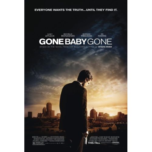 Gone Baby Gone Movie Poster The Gone Baby Gone movie poster vividly captures the essence of this gripping, dramatic film. It is
