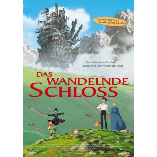 Yürüyen Şato Çizgi Film Posteri Yürüyen Şato Çizgi Film Posteri
