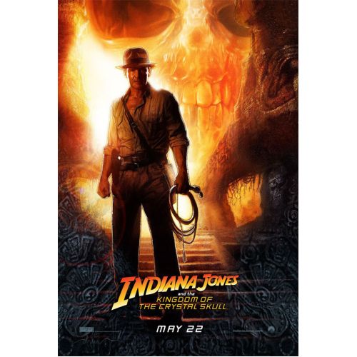 Indiana Jones Ve Kristal Kafatası Krallığı Film Posteri