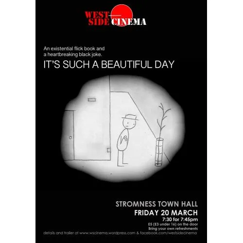 Its Such A Beautiful Day Movie Poster Movie Poster Its Such A Beautiful Day Movie Poster The movie poster for Its Such a Beautiful Day illustrates the surreal and intense