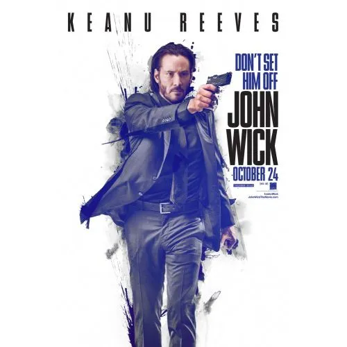 John Wick Movie Poster John Wick is a story about an ex-hitman who comes out of retirement to track down the gangsters that took
