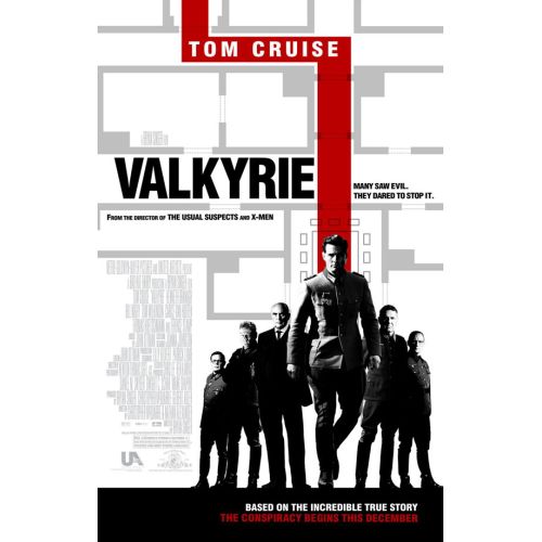 Valkyrie Movie Poster Valkyrie Movie Poster, give the scenario of the movie, the story of the movie, director, actors and