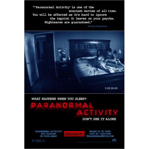 Paranormal Aktivite Film Posteri