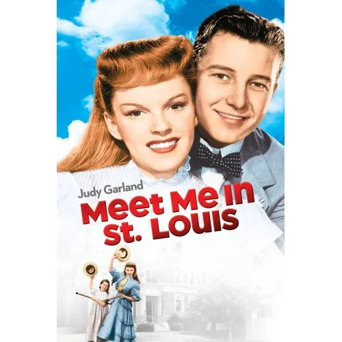 Meet Me In St. Louis Movie Poster Meet Me In St. Louis The movie Meet Me in St. Louis is a classic American musical released in 1944, directed by Vincente