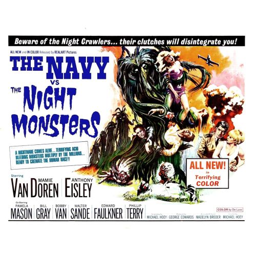 The Navy Vs. The Night Monsters Movie Poster
