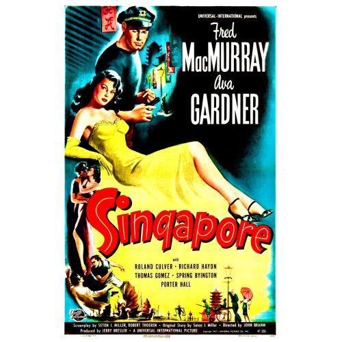 Singapore Movie Poster Singapore Movie Poster