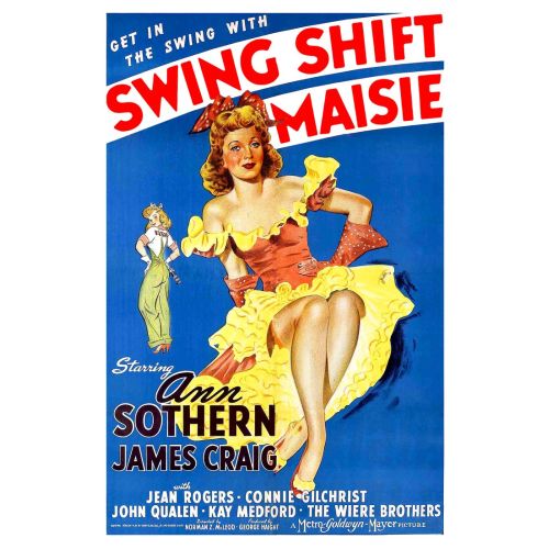Swing Shift Maisie Film Posteri Swing Shift Maisie Film Posteri
