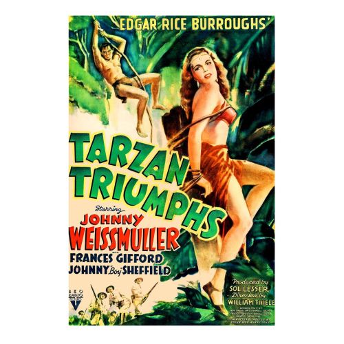 Tarzan Triumphs Film Posteri Tarzan Triumphs Film Posteri
