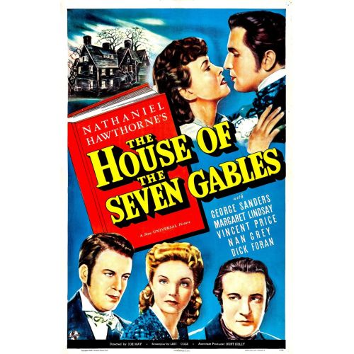 The House Of The Seven Gables Movie Poster Movie Poster The House Of The Seven Gables Movie Poster Poster PrintsPoster PrintsThis captivating original movie poster is available for