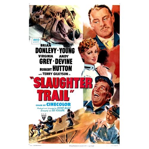 Slaughter Trail Film Posteri Slaughter Trail Film Posteri