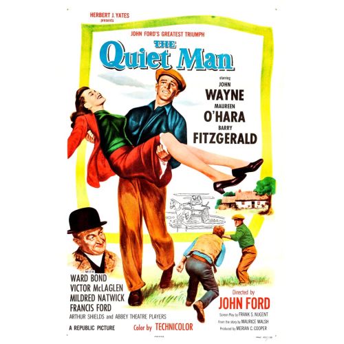 The Quiet Man Movie Poster The Quiet Man is a romantic comedy-drama film directed by John Ford. It tells the story of an