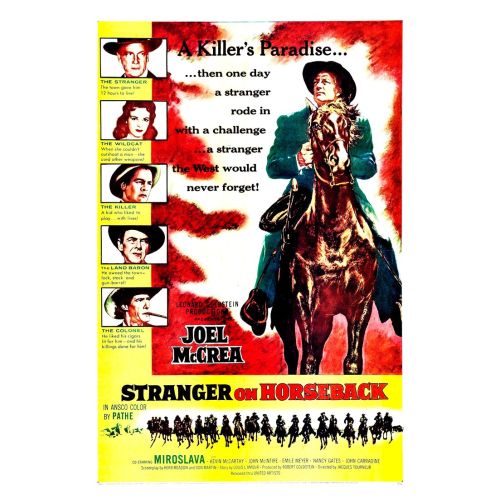 Stranger On Horseback Film Posteri Stranger On Horseback Film Posteri