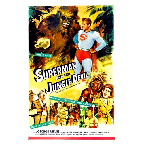 Superman And The Jungle Devil Film Posteri Superman And The Jungle Devil Film Posteri