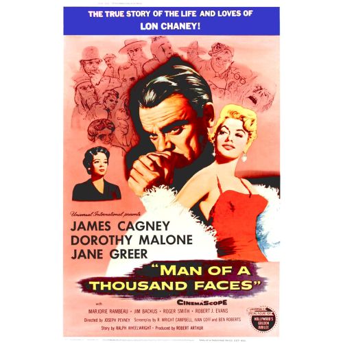 Man Of A Thousand Faces Film Posteri Man Of A Thousand Faces Film Posteri
