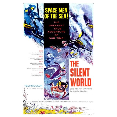 The Silent World Movie Poster The Silent World Movie Poster