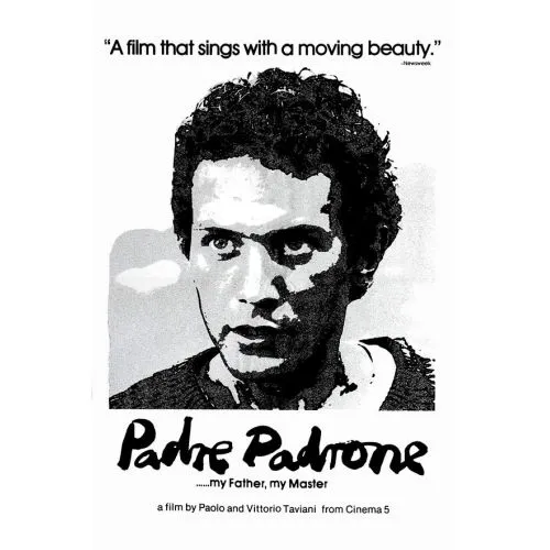 Babam Ve Ustam Film Posteri Filmin Padre Padrone posteri, filmin ana temalarını ve hikayesini görselleştirir. Film, Paolo
