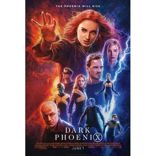 X-Men: Dark Phoenix Movie Poster Movie Poster X-Men: Dark Phoenix Movie Poster The movie poster of X-Men: Dark Phoenix showcases the power and intensity representative of the