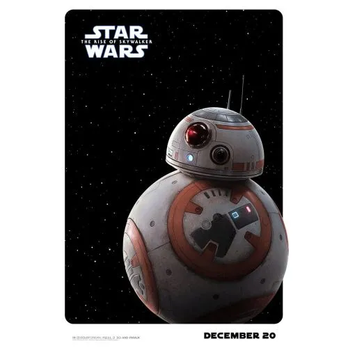 Star Wars Bb-8 Robot Movie Poster | Arthipo