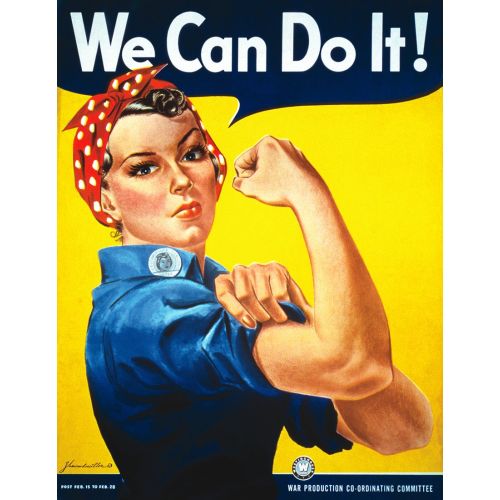 We Can Do It Rosie The Riveter Poster Vintage Poster We Can Do It Rosie The Riveter Poster Vintage Poster