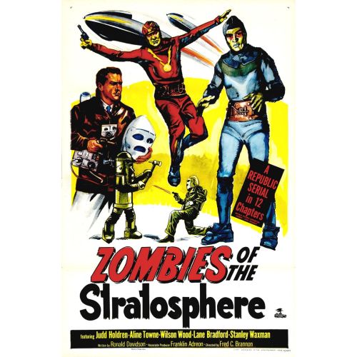Zombies Of The Stratosphere Film Posteri Zombies Of The Stratosphere Film Posteri