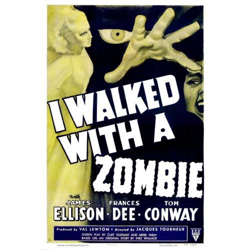I Walked With A Zombie Film Posteri I Walked With A Zombie Film Posteri