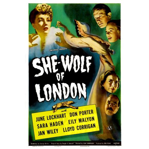 She-Wolf Of London Film Posteri She-Wolf Of London Film Posteri