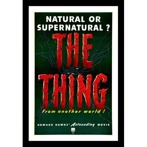 The Thing Movie Poster The Thing Movie Poster