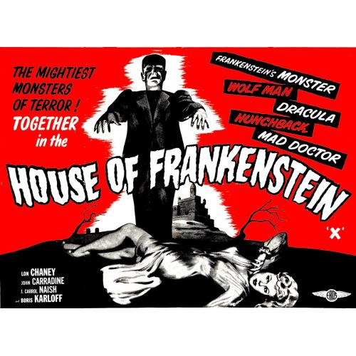 The House Of Frankenstein Movie Poster