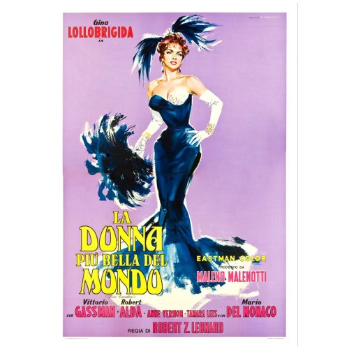 La Donna Piu Bella Del Mondo Film Posteri