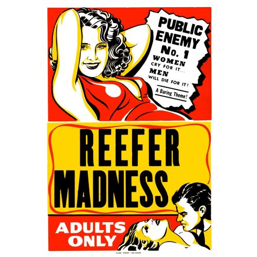 Reefer Madness Public Enemy Number 1 Movie Poster Reefer Madness, also known as Tell Your Children, is a propaganda film