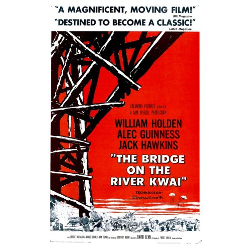 The Bridge On The River Kwai Movie Poster The Bridge On The River Kwai Movie Poster