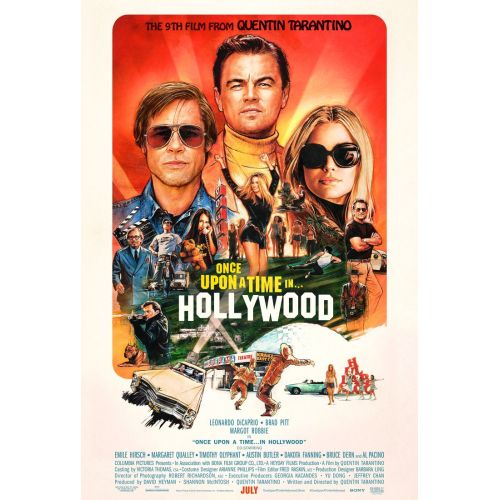 Once Upon A Time In Hollywood Movie Poster