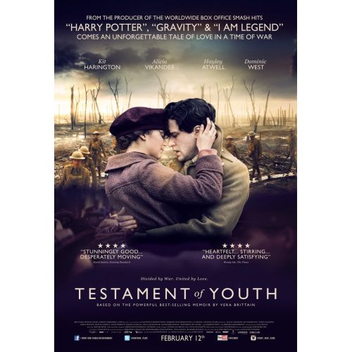 Testament Of Youth Movie Poster The Testament of Youth movie poster offers a glimpse into the epic tale depicted in the film