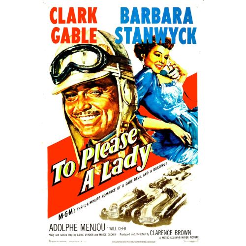 To Please A Lady Movie Poster To Please A Lady Movie Poster