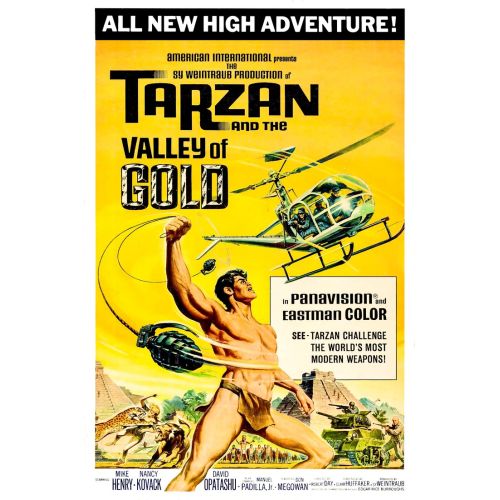 Tarzan And The Valley Of Gold Film Posteri Tarzan And The Valley Of Gold Film Posteri
