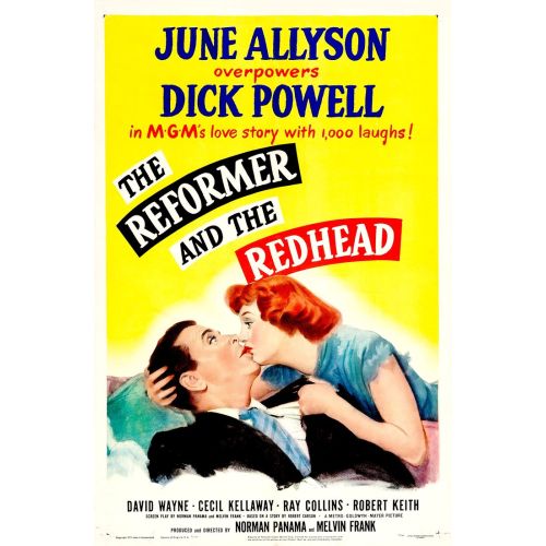 The Reformer And The Redhead Movie Poster The Reformer And The Redhead Movie Poster