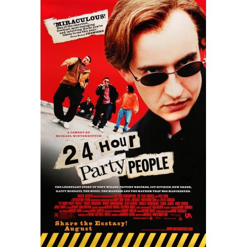 24 Hour Party People Movie Poster