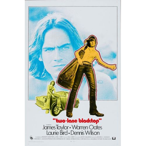 Two-Lane Blacktop Movie Poster