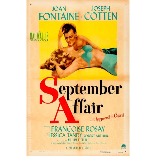September Affair Film Posteri September Affair Film Posteri