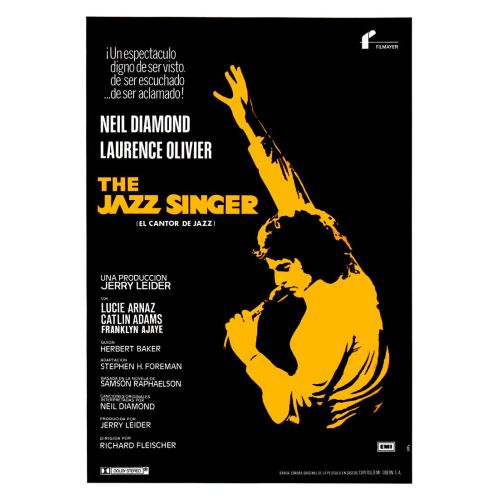 The Jazz Singer Movie Poster Movie Poster The Jazz Singer Movie Poster The Jazz Singer is a historic film directed by Alan Crosland, starring Al Jolson and May McAvoy.