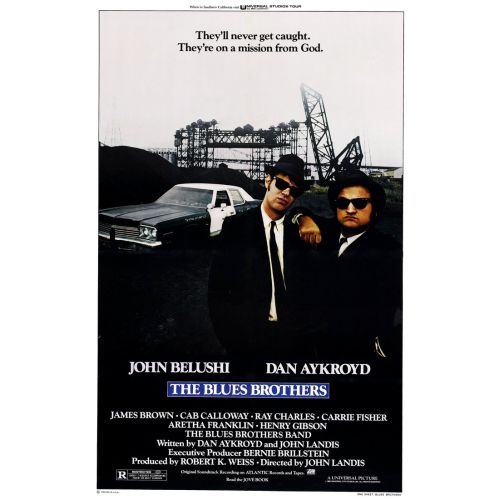The Blues Brothers Movie Poster The Blues Brothers Movie Poster