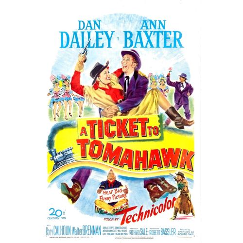 A Ticket To Tomahawk Movie Poster