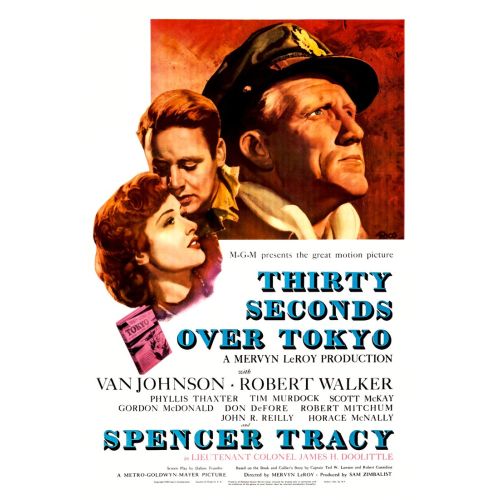 Thirty Seconds Over Tokyo Movie Poster Thirty Seconds Over Tokyo Movie Poster