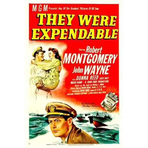 They Were Expendable Movie Poster Arthipo