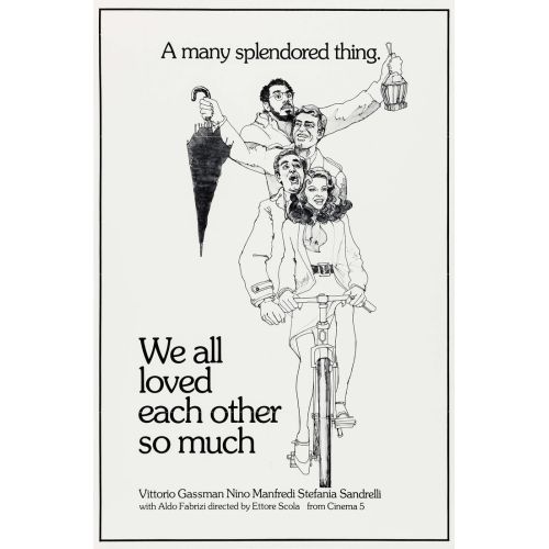 We All Loved Each Other So Much Movie Poster We All Loved Each Other So Much Movie Poster