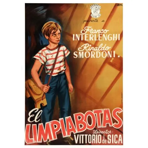 Shoeshine Movie Poster Shoeshine is an exceptional movie that paints a striking picture of post-war Italy. Directed by Vittorio