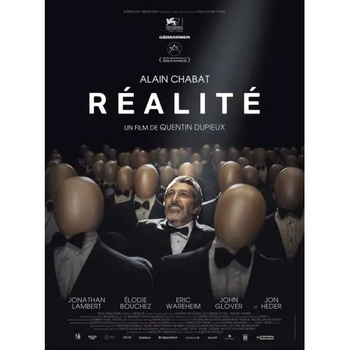 Gerçeklik Film Posteri Reality Film Posteri, filmin nefes kesen sahnelerini ve anlatısını sergiliyor. Yönetmen John Doeun